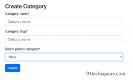 How to create a multilevel category and subcategory in Laravel – Part1?