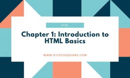 Chapter 1: Introduction to HTML Basics